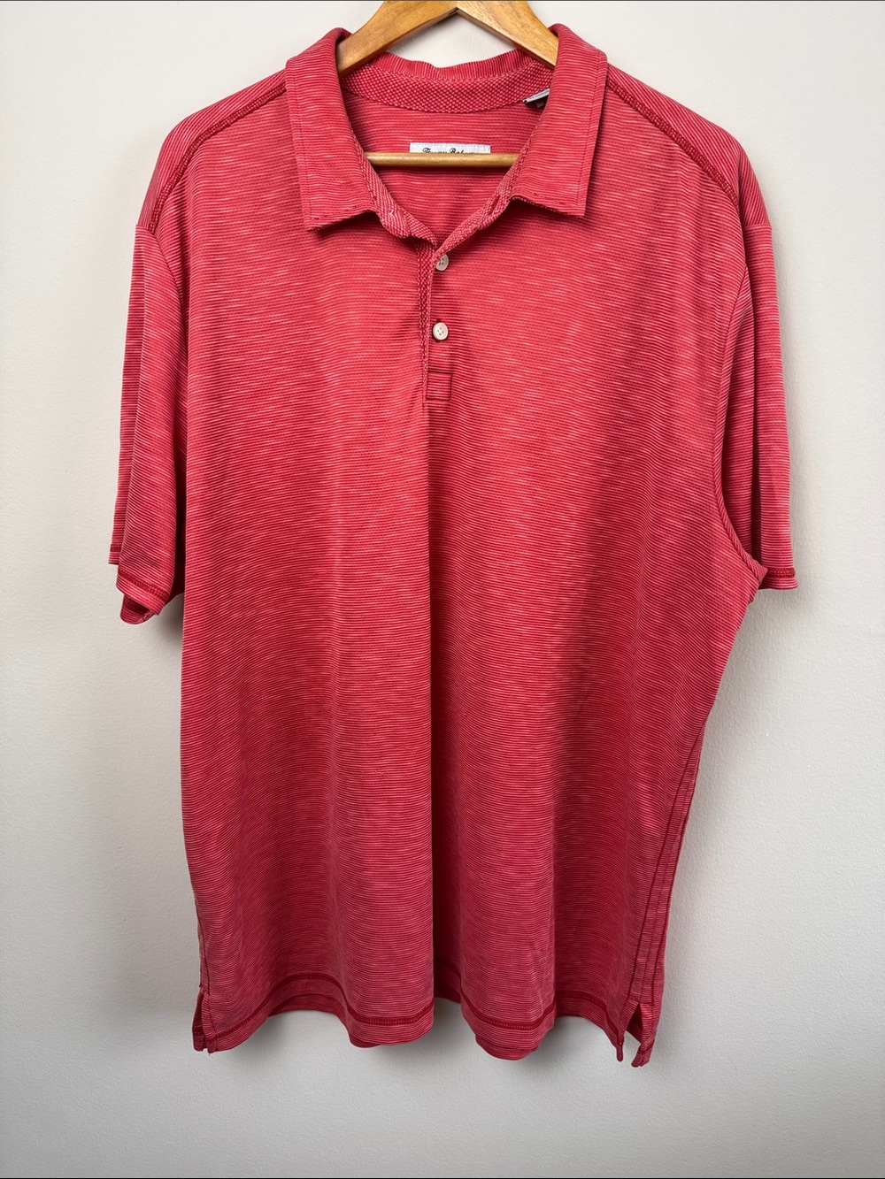 Tommy Bahama Red Polo. Size XXXL.